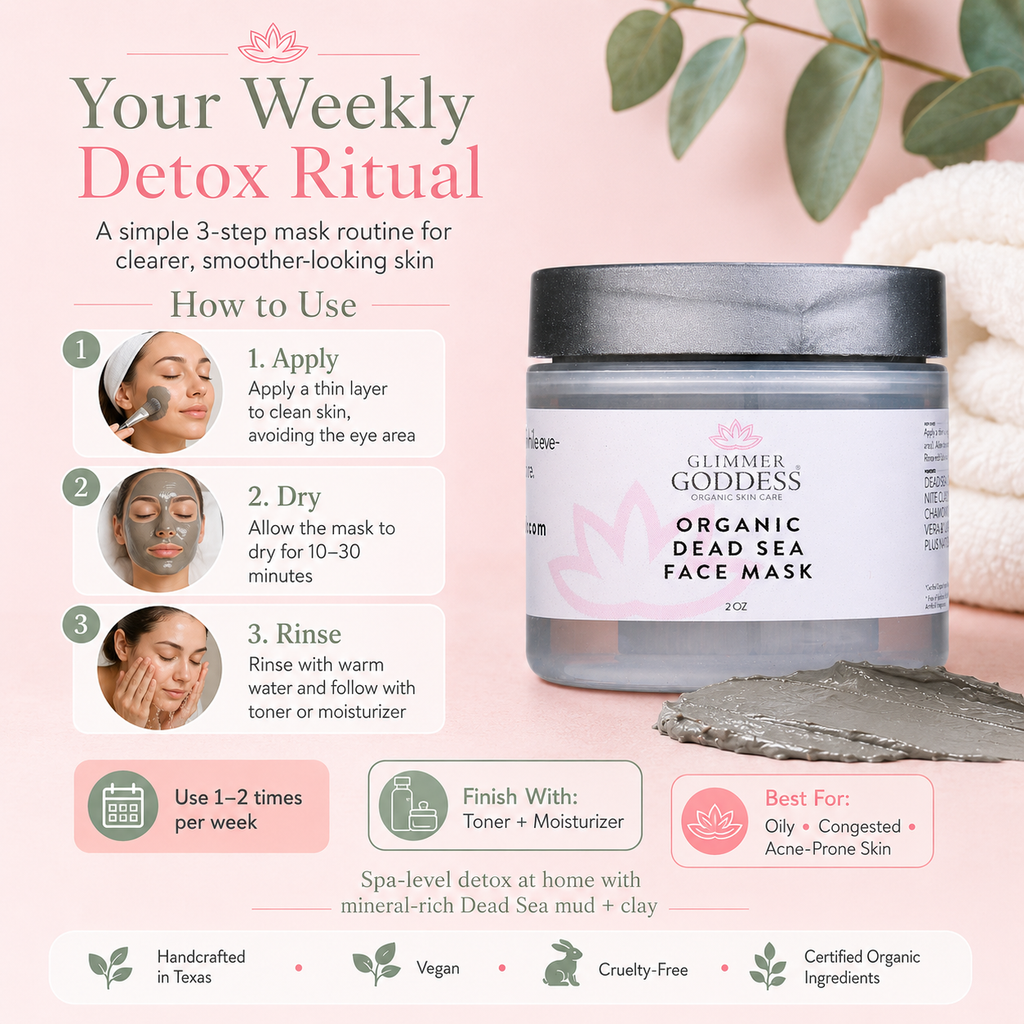 Organic Dead Sea Mud Mask – Exfoliate & Rejuvenate