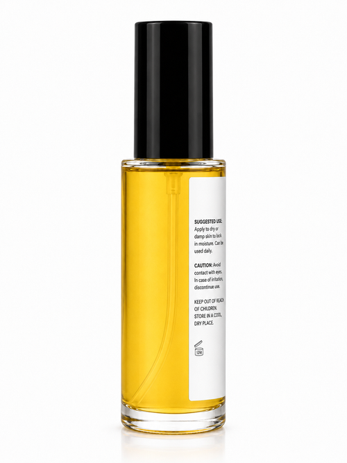 Dry Body Oil Perfume – Hydrating Glow Body Oil - Golden Ember