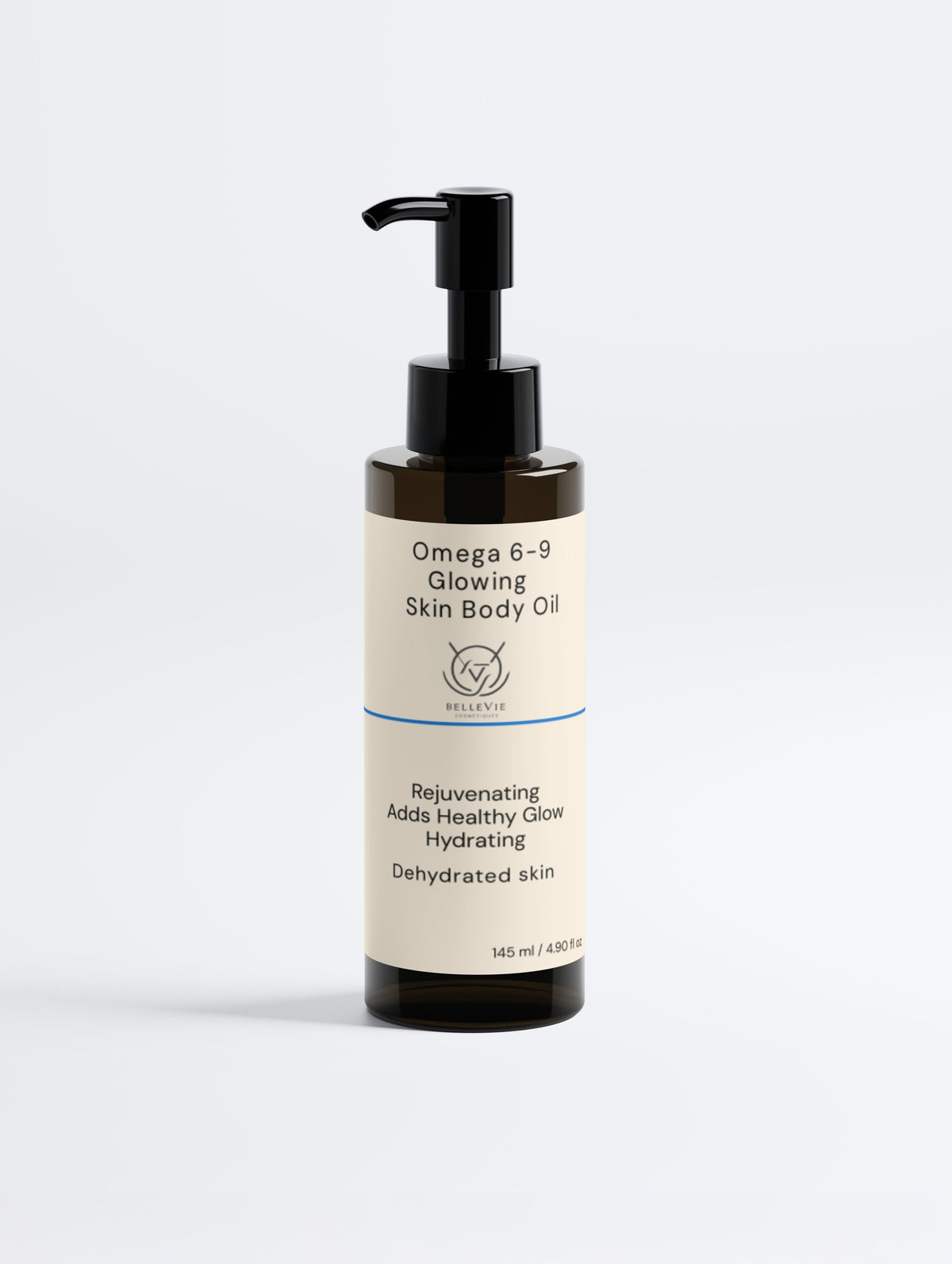 Omega 6-9 Glowing Skin Body Oil 145ml – Nourishing Dry Body Oil for Radiant Skin