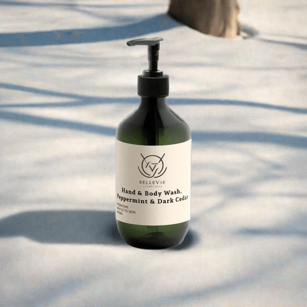 Peppermint Scent Hand & Body Wash 490ml – Peppermint & Dark Cedar
