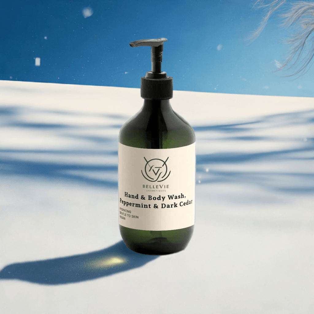 Peppermint Scent Hand & Body Wash 490ml – Peppermint & Dark Cedar
